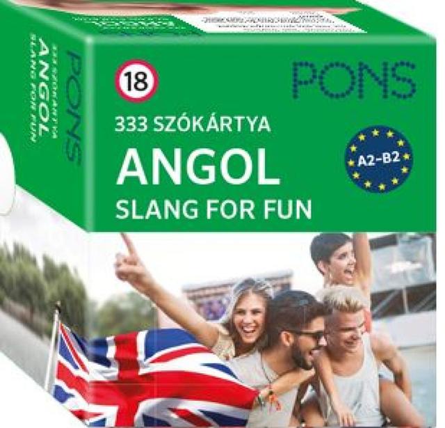 PONS 333 SZÓKÁRTYA ANGOL – SLANG FOR FUN